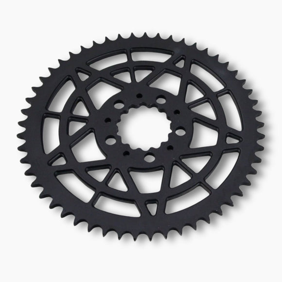 Black Speed-Kings Star rear sprocket for Harley Davidson on a white background