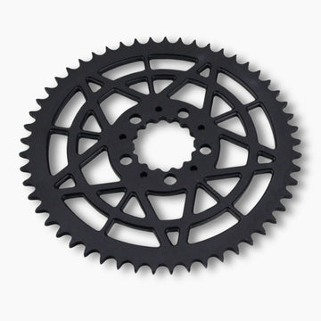 Black Speed-Kings Star rear sprocket for Harley Davidson on a white background