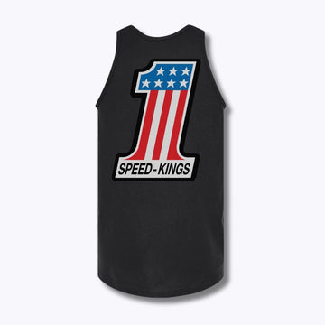 Speed-Kings #1 Tank Top Black Back