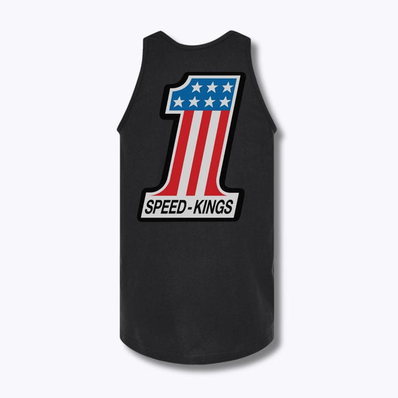 Speed-Kings #1 Tank Top Black Back
