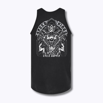 Speed-Kings Motor Reaper Tank Top Black Back