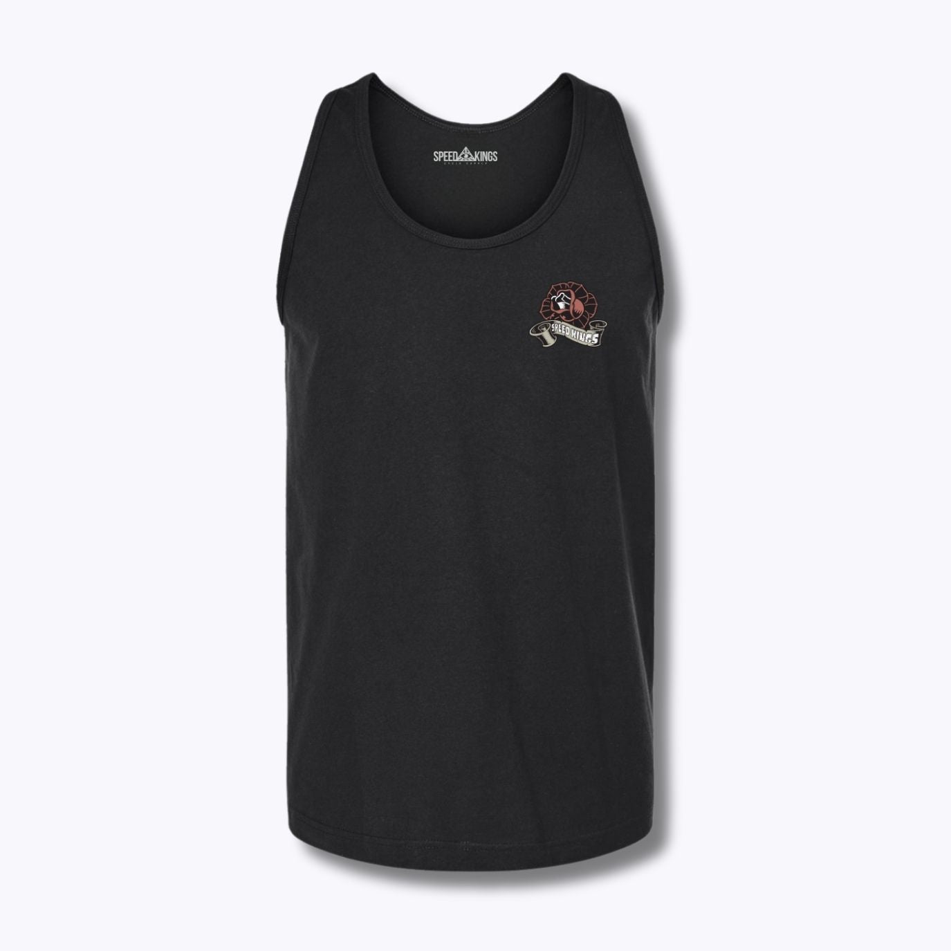Praying Hands Tank Top Black | Speed-Kings Cycle | SPEED-KINGS CYCLE