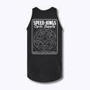 Speed-Kings Sprocket Tank Top Black Back