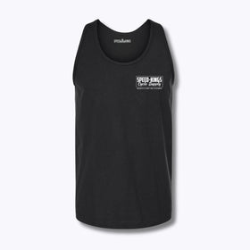 Speed-Kings Sprocket Tank Top Black Front