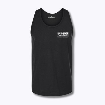 Speed-Kings Sprocket Tank Top Black Front