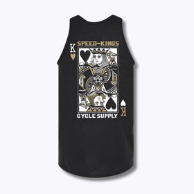 Speed-Kings Suicide King Tank Top Black Back