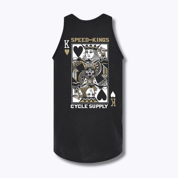 Speed-Kings Suicide King Tank Top Black Back