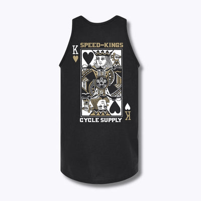 Speed-Kings Suicide King Tank Top Black Back