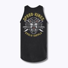 Speed-Kings Tiger Tank Top Black Back
