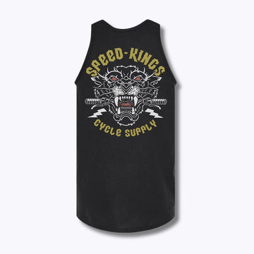 Speed-Kings Tiger Tank Top Black Back