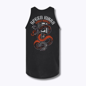 Speed-Kings Viper Tank Top Black Back