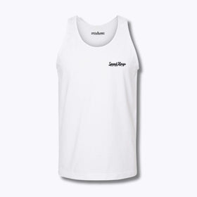 Speed-Kings Running Pyramid Tank Top White Front