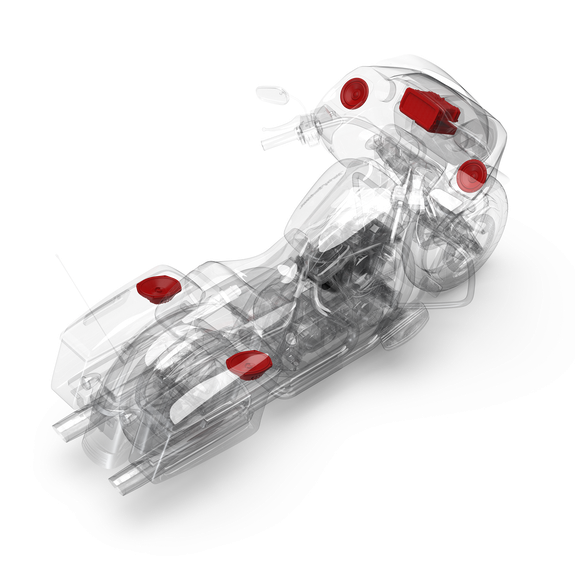 ROCKFORD FOSGATE 2014+ HARLEY-DAVIDSON STREET GLIDE/ROAD GLIDE PMX STAGE-2 COMPLETE KIT