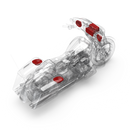 ROCKFORD FOSGATE 2014+ HARLEY-DAVIDSON STREET GLIDE/ROAD GLIDE PMX STAGE-2 COMPLETE KIT-2