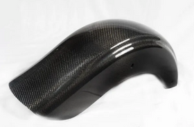 HOFMANN DESIGNS 2009 & LATER BAGGER CARBON FIBER REAR FENDER W/ SEAT DOCKING KIT