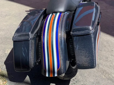 HOFMANN DESIGNS 2014 & LATER BAGGER CARBON FIBER BAGS