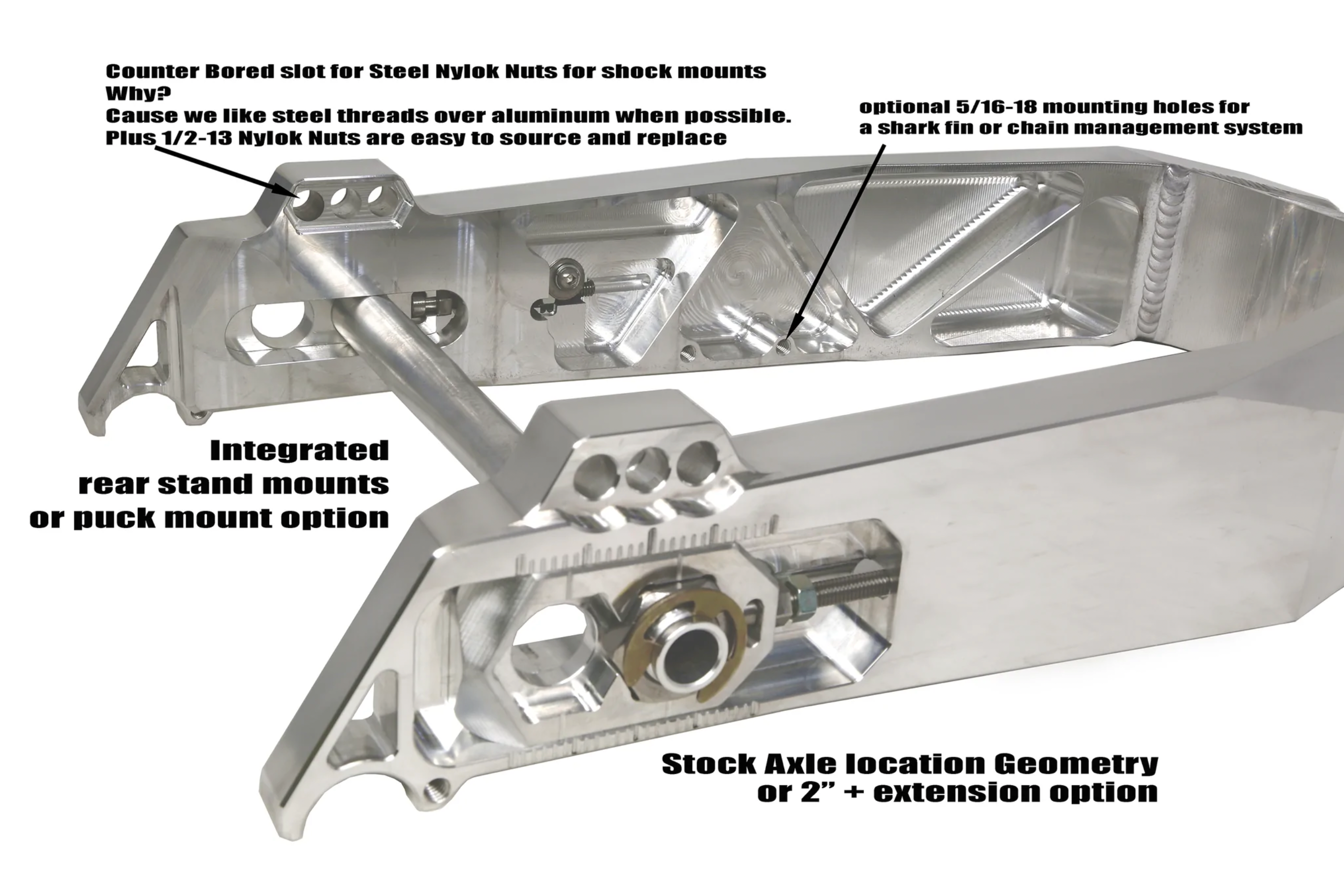 Alloy Art The Swinger (84-00 FXR) - (94-08 FLT)
