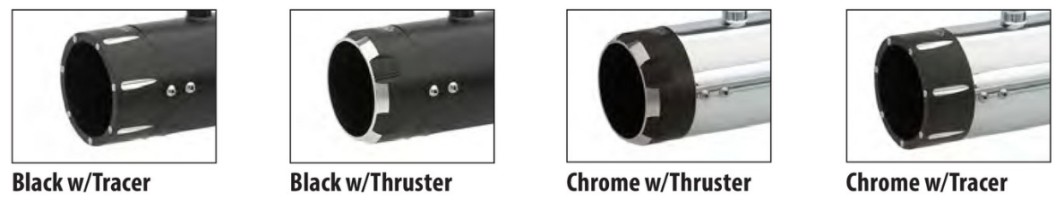 S&S Cycle El Dorado True Dual Exhaust - M8
