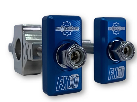 BARE KNUCKLE PERFORMANCE 1991-2005 DYNA COMPLETE AXLE ADJUSTER KIT