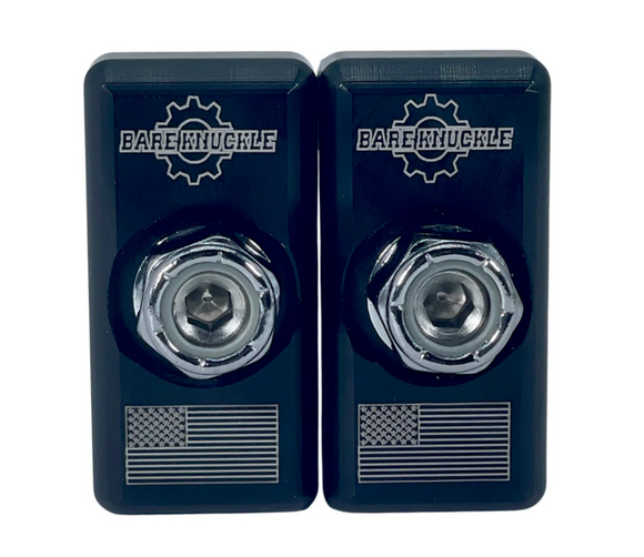 BARE KNUCKLE PERFORMANCE 1991-2005 DYNA COMPLETE AXLE ADJUSTER KIT