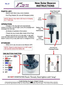 Red, White, Blue Solar Beacon-7