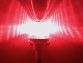 Red, White, Blue Solar Beacon - 0