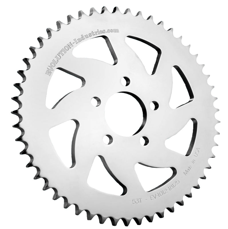 EVOLUTION INDUSTRIES - REAR WHEEL CHAIN SPROCKETS