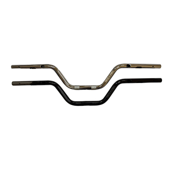 Speed-Kings 2024 and up High Bend Handlebars Chrome and Black
