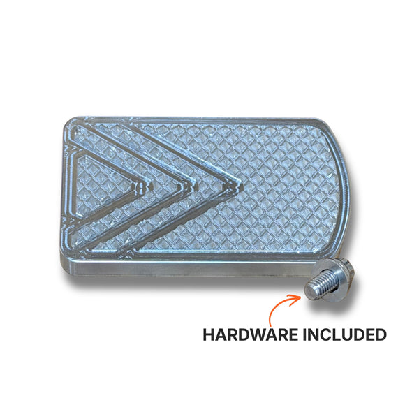Vertex Billet Bagger Brake Pedal Pad