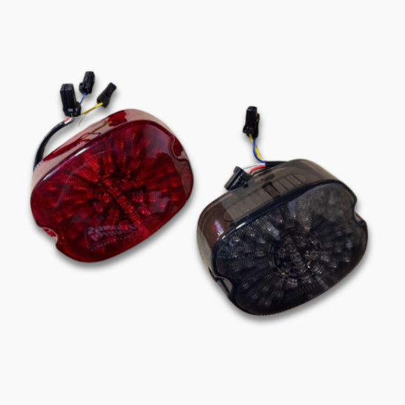 Speed Kings Low Pro Integrated Dyna Tail Lights in Red and Smoked