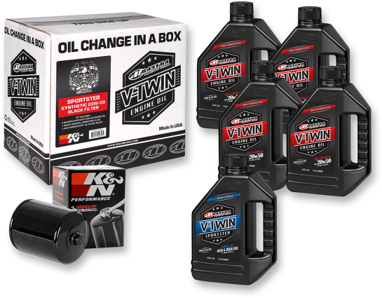 Maxima Racing Oil Change Kit - Sportster - Synthetic