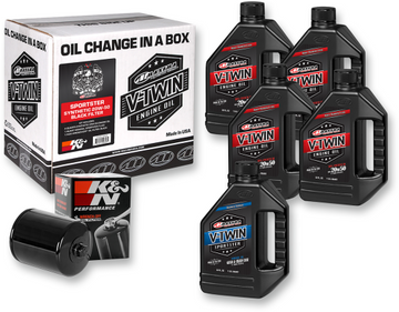 Maxima Racing Oil Change Kit - Sportster - Synthetic