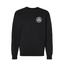 Black sweatshirt with a white SKC logo on the chest against a white background