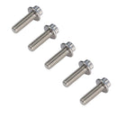 Stainless steel 3/8-16 flange bolts set of 5