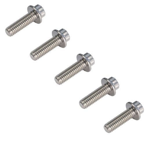 Stainless steel 5/16-18 flange bolts