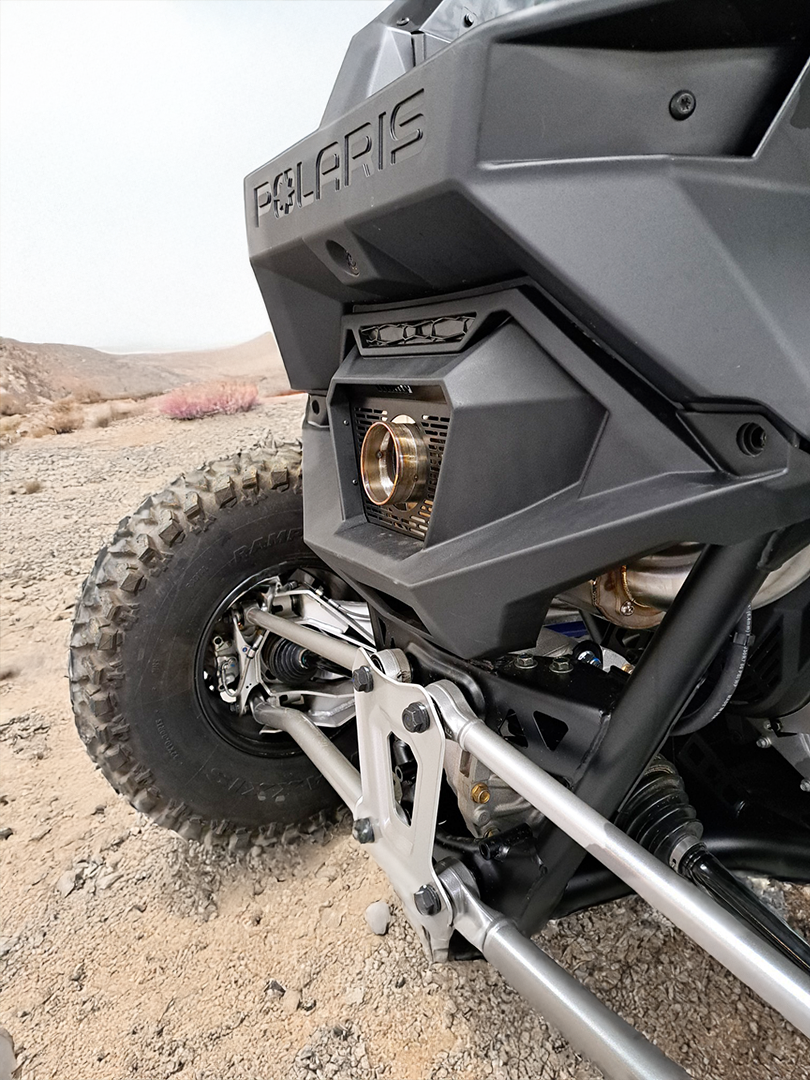 RZR PRO R CENTER EXIT SLIP-ON EXHAUST - 0