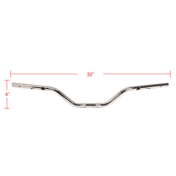 THRASHIN SUPPLY CO. 2024+ Mid Bend Bars - Chrome