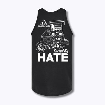 Speed-Kings Fueled by Hate Tank Top Black Back