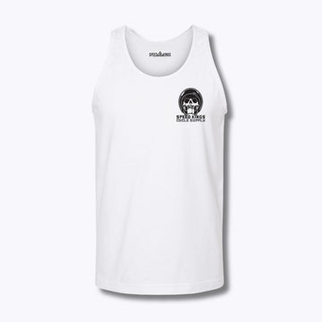 Speed-Kings Coffin Tank Top White Front