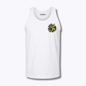 Speed-Kings Fink Finger Tank Top White Front