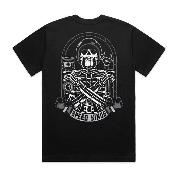 Speed-Kings Coffin Tee Black Back