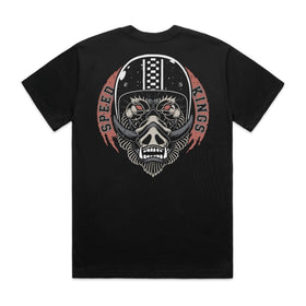 Speed-Kings Warthog Tee Black Back