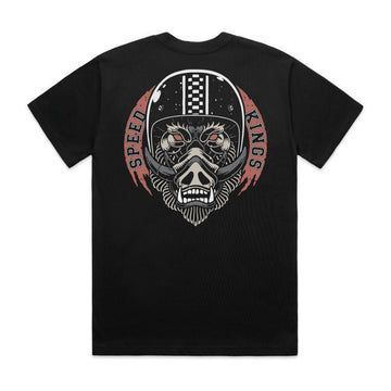 Speed-Kings Warthog Tee Black Back