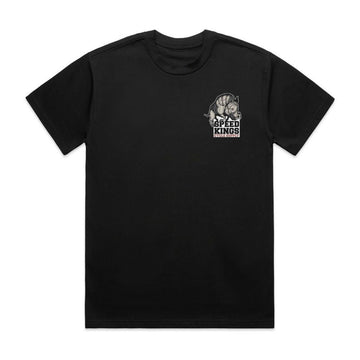 Speed-Kings Warthog Tee Black Front