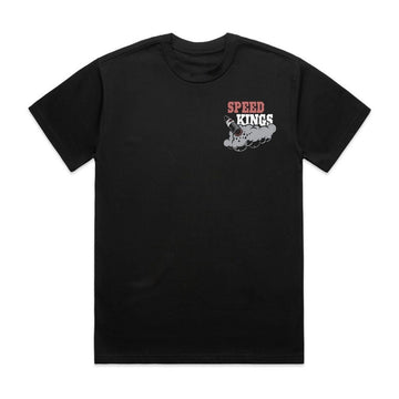 Speed-Kings Wolf Tee Black Front