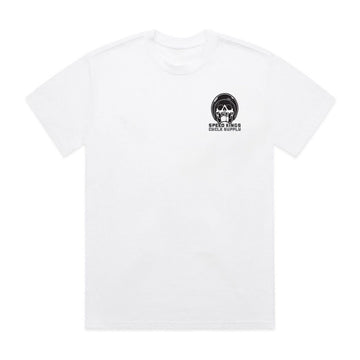 Speed-Kings Coffin Tee White Front