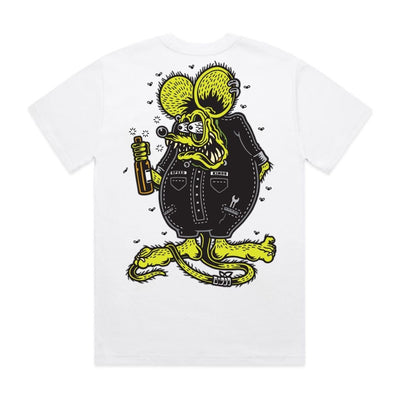 Speed-Kings Fink Tee White Back