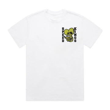 Speed-Kings Fink Tee White Front