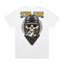 Speed-Kings Speed Skull Tee White Back