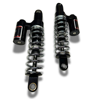 RWD RS-2 FXR shock chrome spring and billet reservoir detail